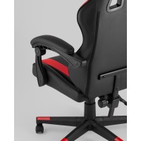 Кресло спортивное TopChairs Commander черно-красный