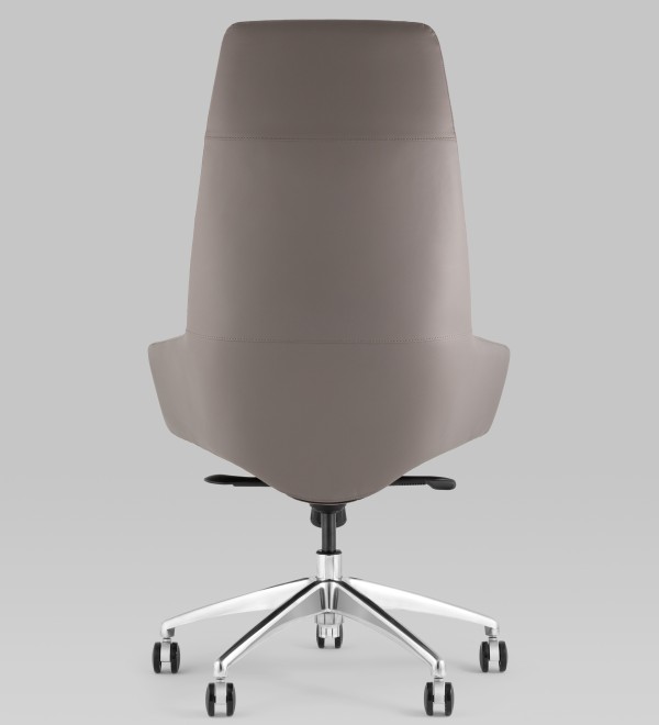 Кресло руководителя TopChairs Bow серый