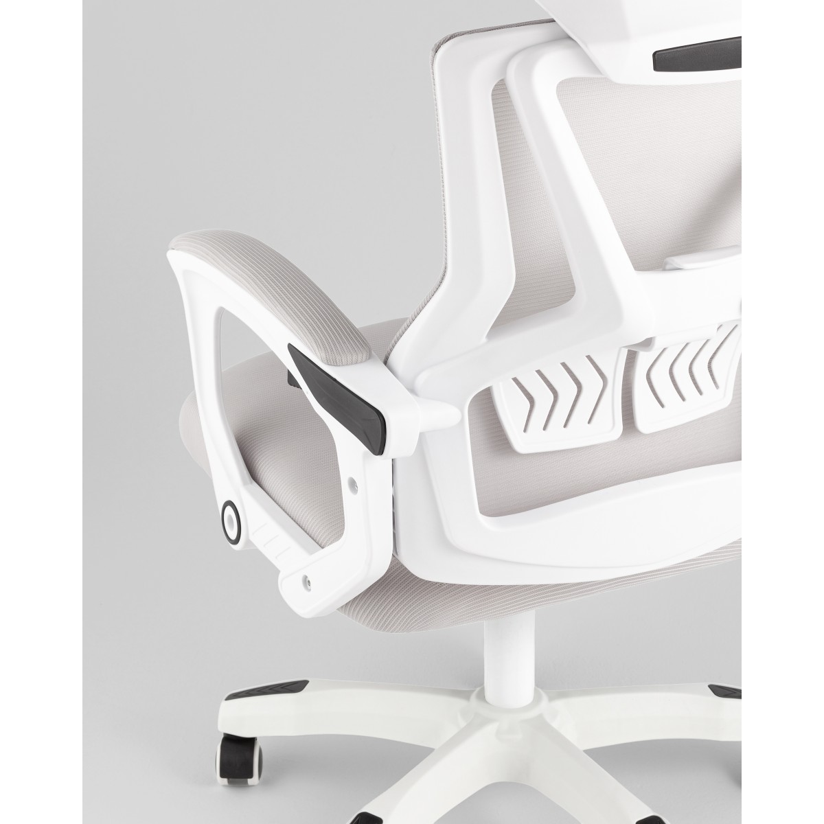 Кресло офисное TopChairs Vecto серый