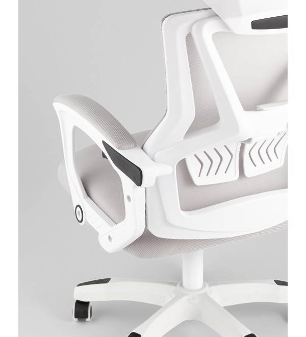 Кресло офисное TopChairs Vecto серый