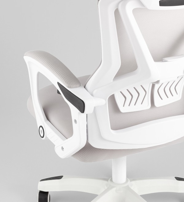Кресло офисное TopChairs Vecto серый