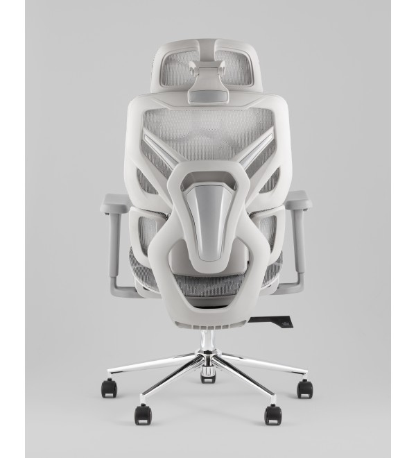 Кресло офисное TopChairs Structo серая сетка