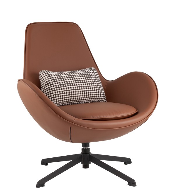 Кресло TopChairs Ostra шоколадный