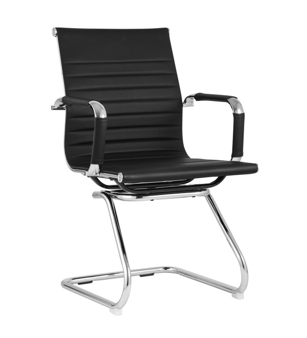 Кресло для посетителей TopChairs Visit черное