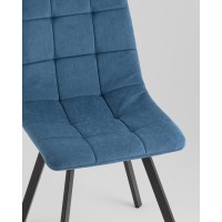 Стул Одди Original Square велюр синий