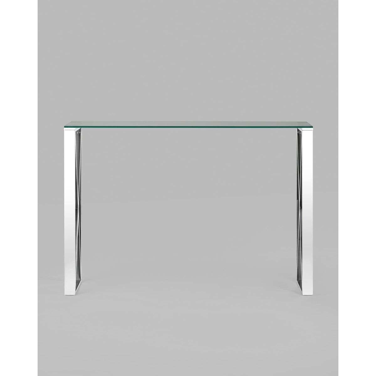 Консоль КРОСС 115*30 серебро