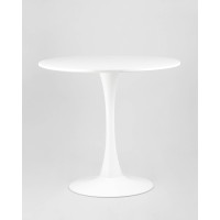 Стол Tulip D80 белый