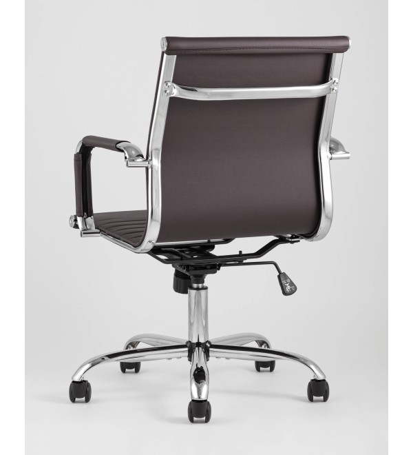 Кресло офисное TopChairs City S коричневое