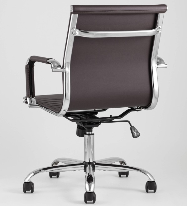 Кресло офисное TopChairs City S коричневое