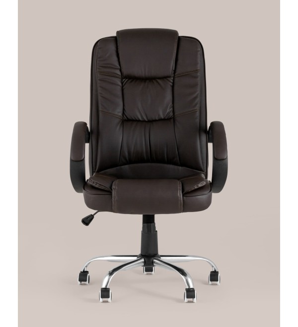 Кресло руководителя TopChairs Atlant коричневое