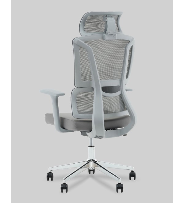 Кресло офисное TopChairs Forward серый