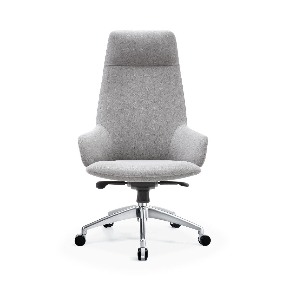 Кресло руководителя TopChairs Bow в ткани серый