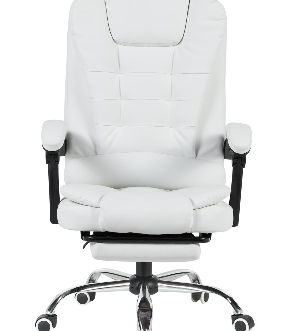 Кресло руководителя TopChairs President NEW белое