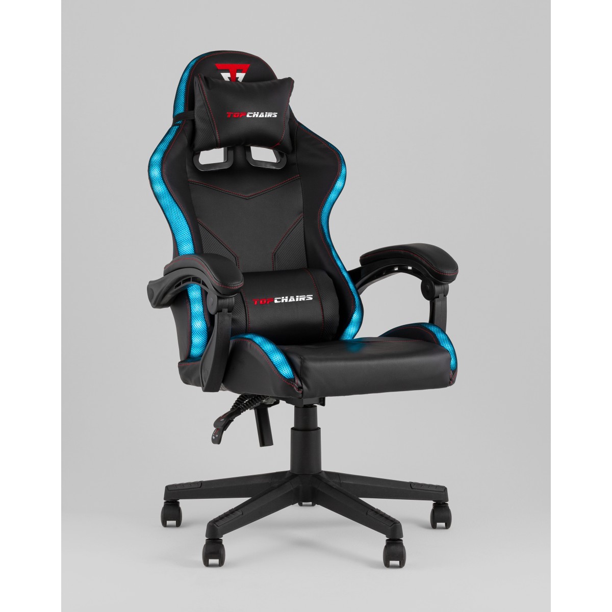 Кресло спортивное TopChairs Druid черный