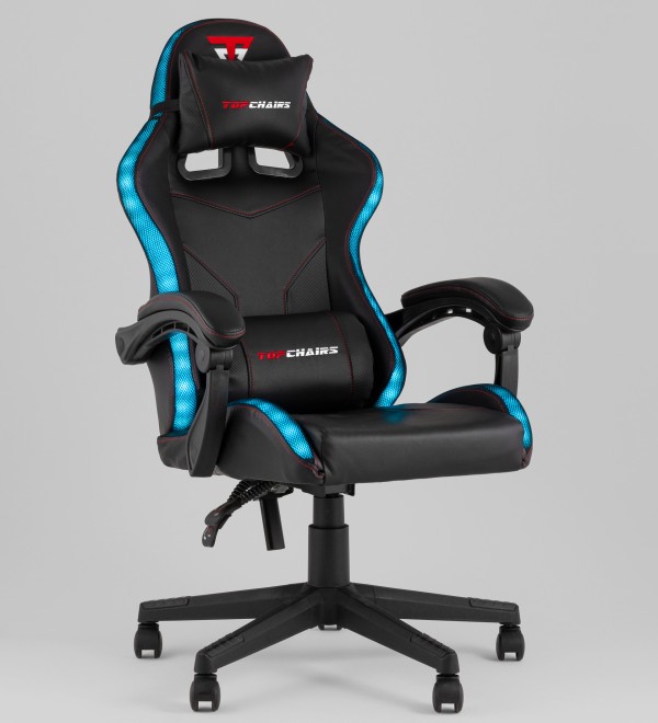 Кресло спортивное TopChairs Druid черный