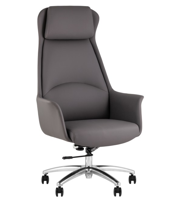 Кресло руководителя TopChairs Viking NEW серое