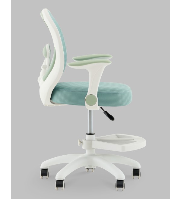 Кресло компьютерное детское TopChairs Spaceman мятный