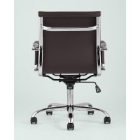 Кресло офисное TopChairs City S коричневое