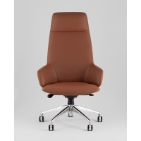Кресло руководителя TopChairs Bow шоколадный