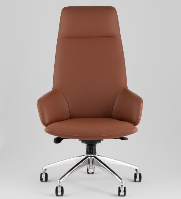 Кресло руководителя TopChairs Bow шоколадный