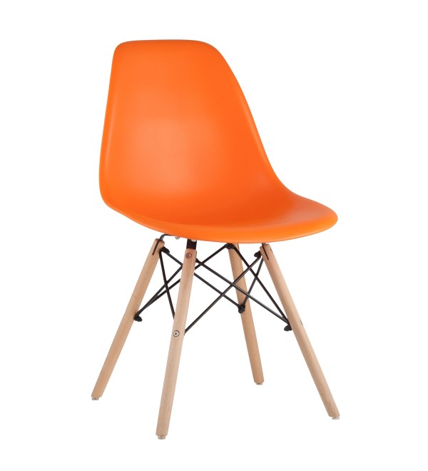 Стул Eames DSW оранжевый