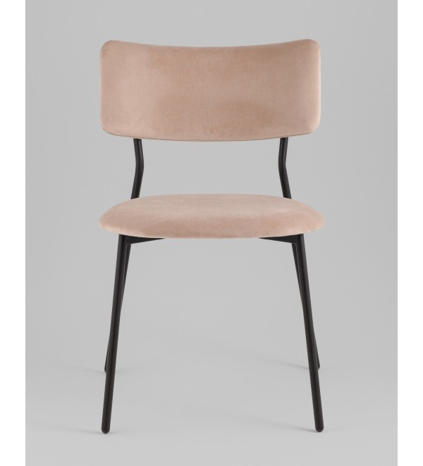 Стул Амелия велюр бежевый