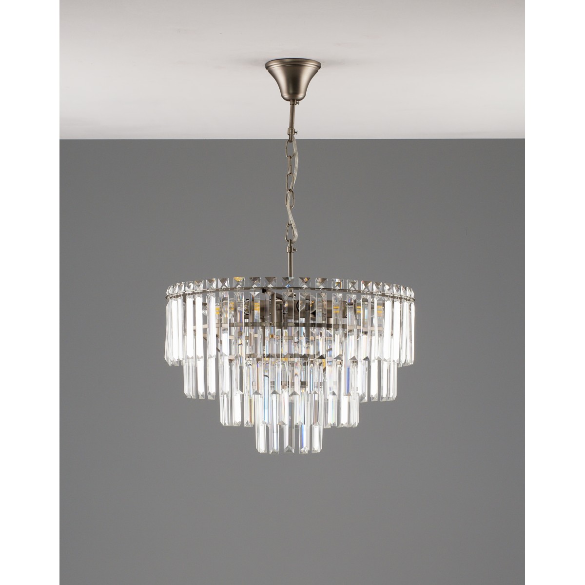 Люстра подвесная Moderli V10738-9P Crystal
