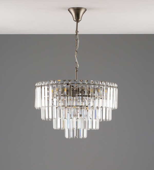 Люстра подвесная Moderli V10738-9P Crystal