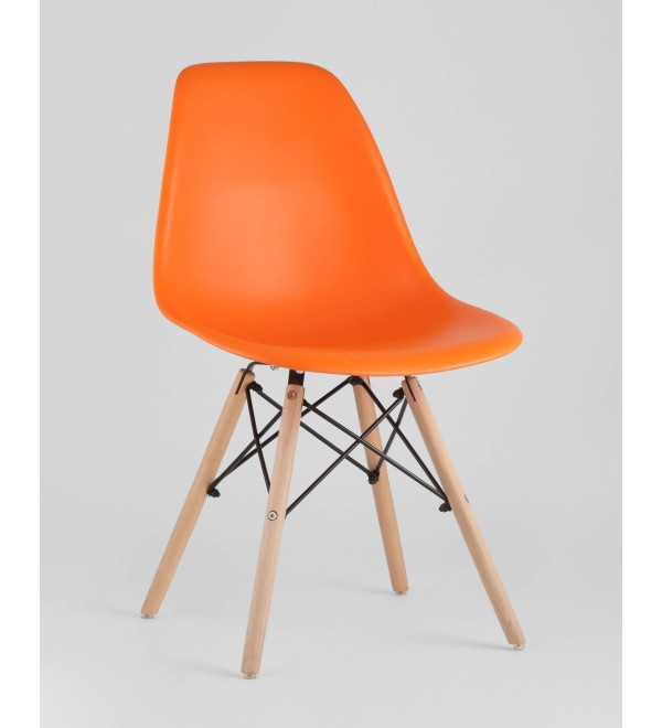 Стул Eames DSW оранжевый