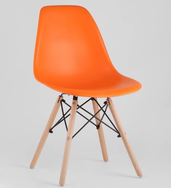 Стул Eames DSW оранжевый