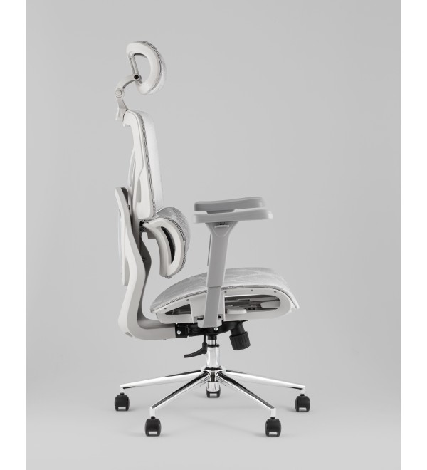 Кресло офисное TopChairs Structo серая сетка