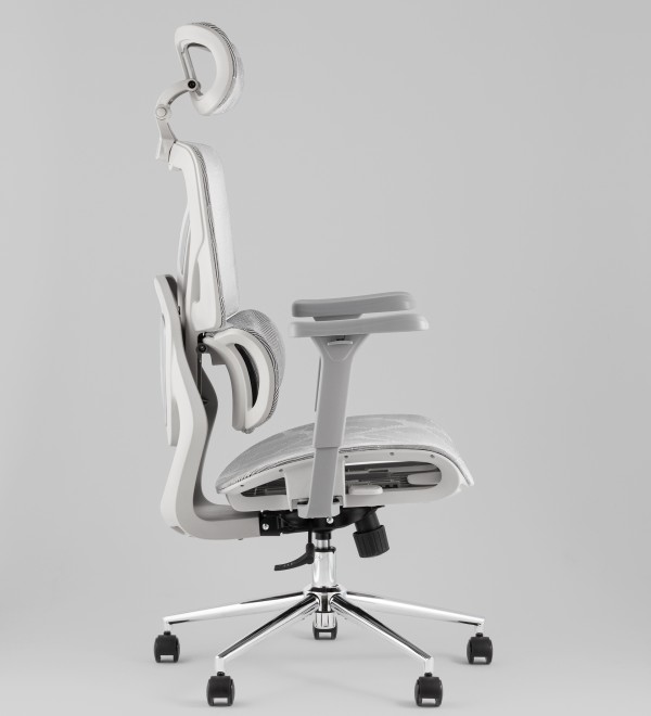 Кресло офисное TopChairs Structo серая сетка