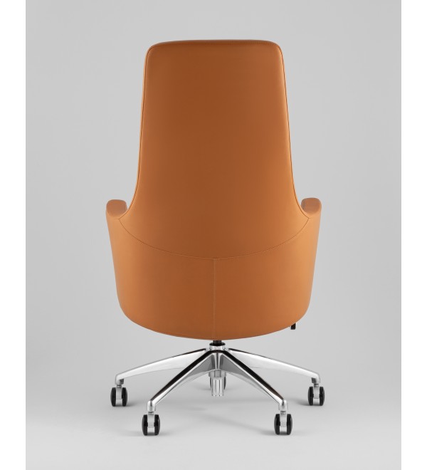 Кресло руководителя TopChairs Ferris коричневое