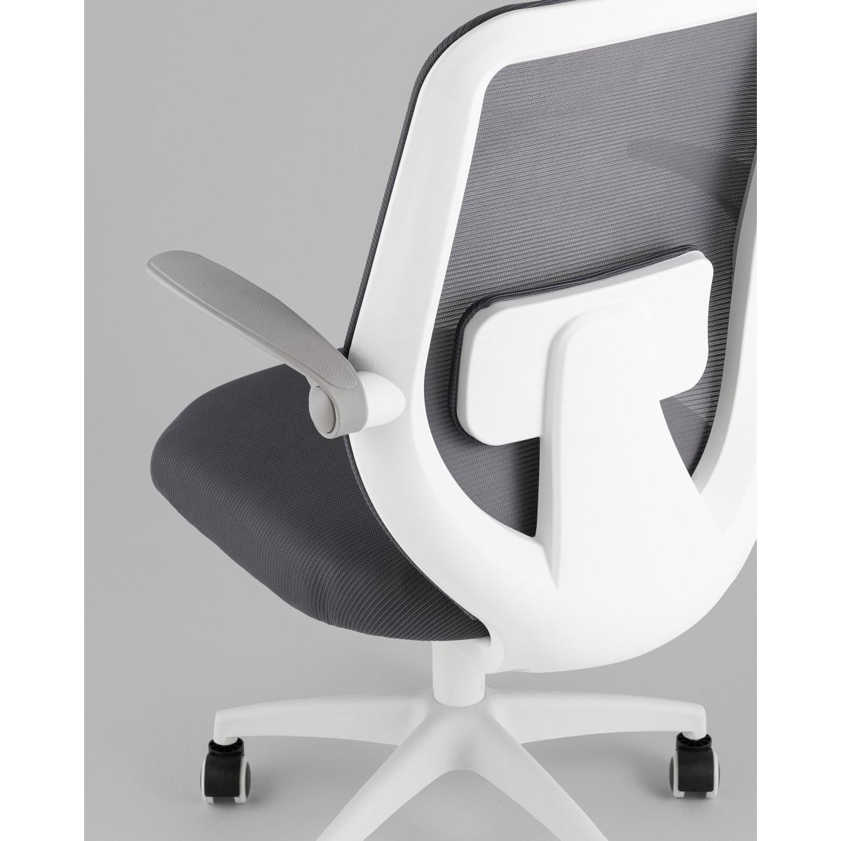 Кресло офисное TopChairs 2517 серый