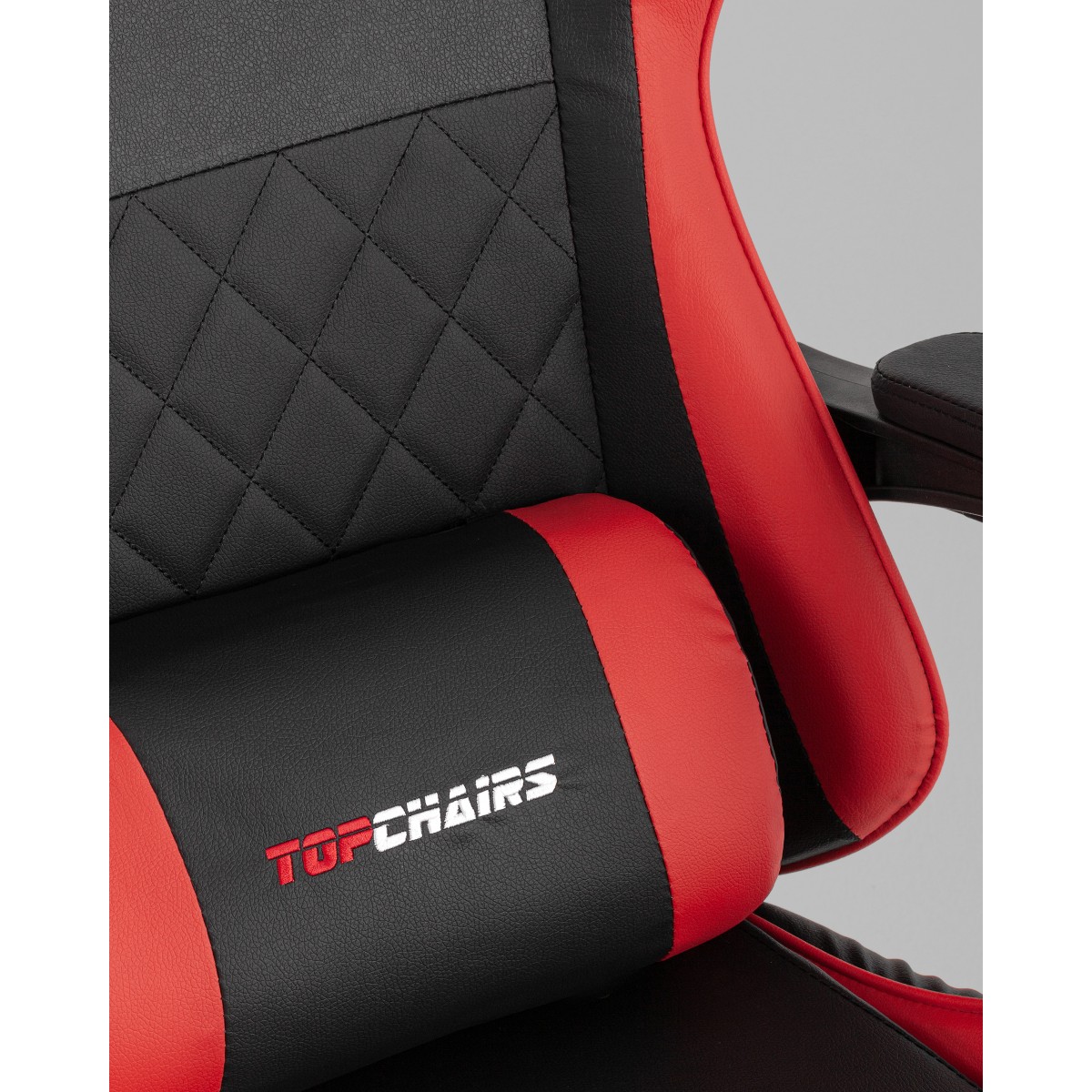 Кресло спортивное TopChairs MG-7043 черно-красный