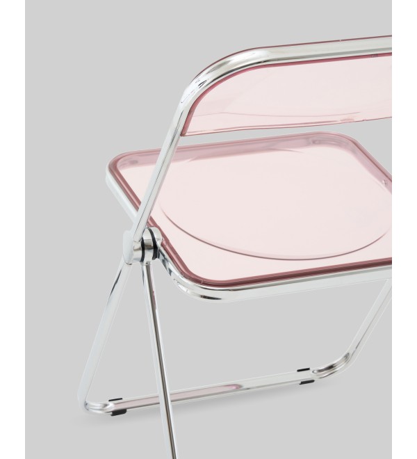 Стул Fold Pink складной розовый