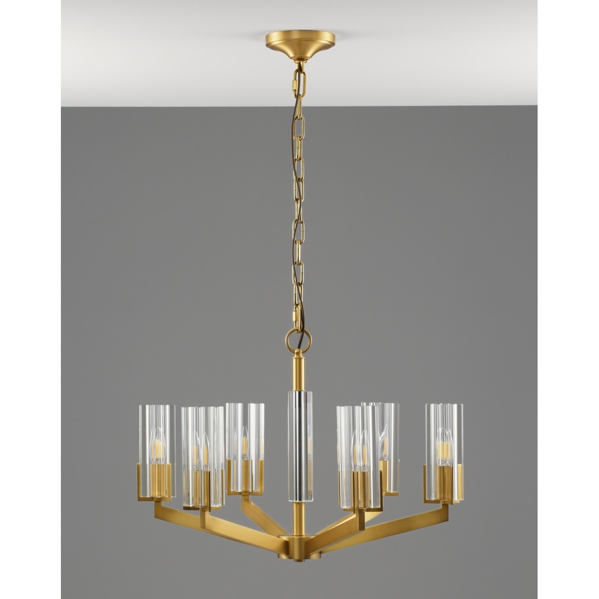 Люстра подвесная Moderli V11074-6P Brass