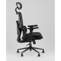 Кресло офисное TopChairs Structo черная сетка