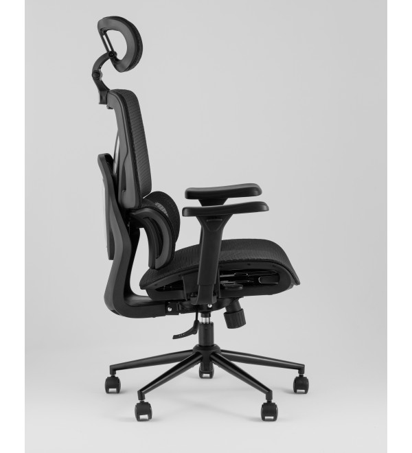 Кресло офисное TopChairs Structo черная сетка