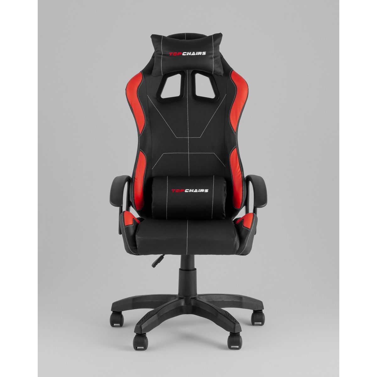 Кресло спортивное TopChairs Wyvern черно-красный