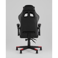 Кресло спортивное TopChairs Commander черно-красный