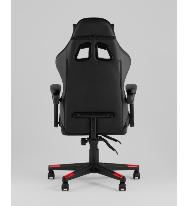 Кресло спортивное TopChairs Commander черно-красный