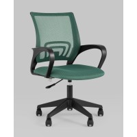 Кресло офисное TopChairs ST-Basic сетка/ткань зеленый