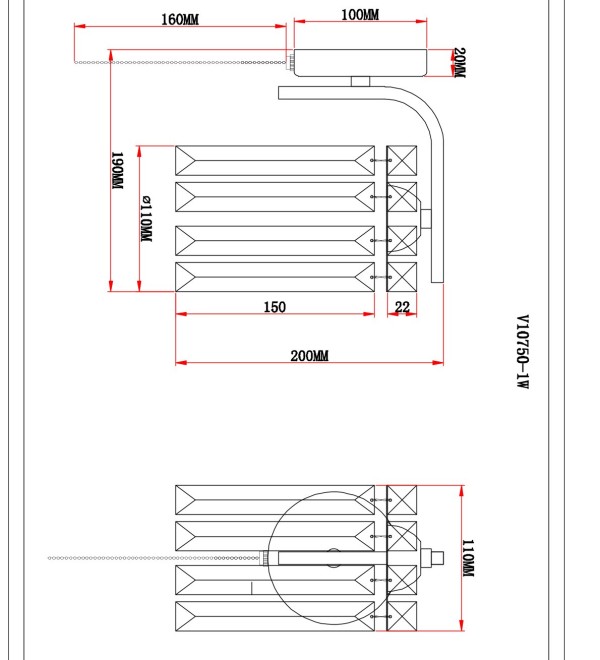 Бра Moderli V10750-1W Everly