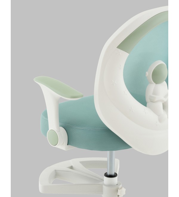 Кресло компьютерное детское TopChairs Spaceman мятный