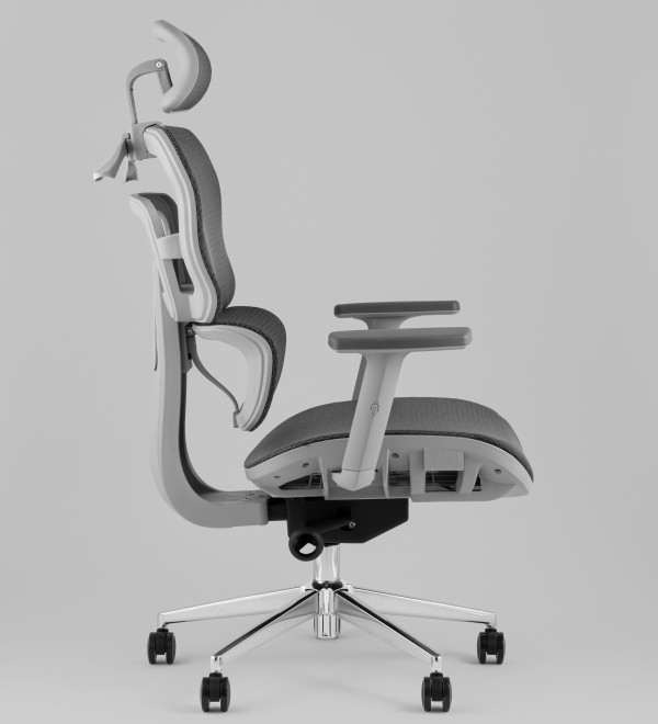Кресло офисное TopChairs Techno Professional серый