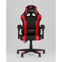 Кресло спортивное TopChairs Commander черно-красный