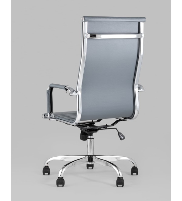 Кресло руководителя TopChairs City серый