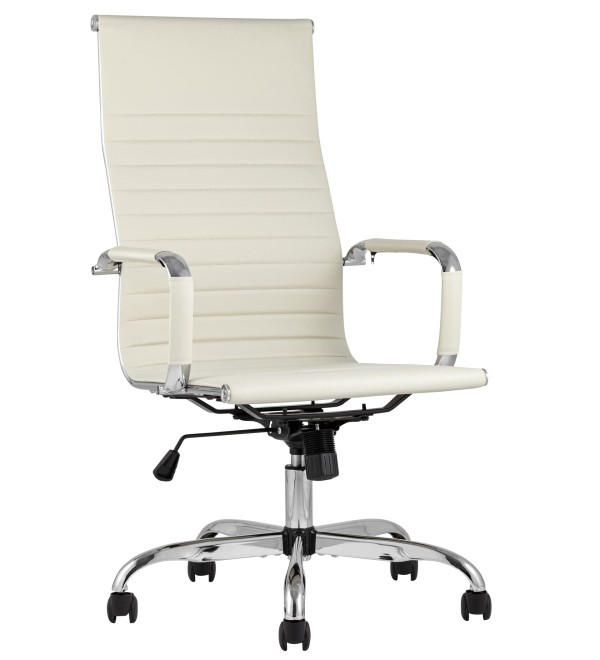 Кресло руководителя TopChairs City бежевое