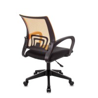 Кресло офисное TopChairs ST-Basic сетка/ткань оранжевый